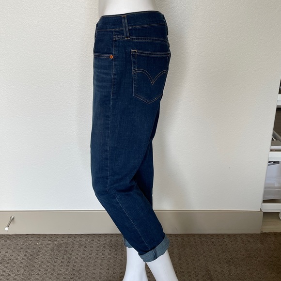 Levi’s Boyfriend Jeans Denim Cobalt Layer Size 27 - Picture 6 of 14